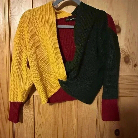 Zaful Multicolor Knit‎ Woven Sweater Size Medium - Picture 2 of 12